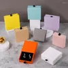 Jewelry Pouches Colorful Ring Earring Necklace Gift Box Cardboard Drawer Set Case Pendant Bangle Holder For Wedding Birthday Party 10Pcs