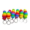 Décompression Toy Party Finger Slug Snail Caterpillar Porte-clés Soulager Squeeze Sensory Toys Drop Delivery Gifts Nouveauté Gag Dhgjr