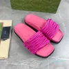 2023-femmes designer pantoufle sandales à glissière été en cuir corium chaussures plage classique sandales décontractées taille femme à l'extérieur des bottillons