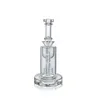 Waxmaid 7,48 pouces Klein Recycler conduite d'eau claire plate-forme pétrolière narguilé verre Dab Rig bong en verre et 14mm Joint Quartz Banger entrepôt américain commande au détail livraison gratuite