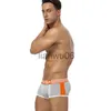 Mutande Intimo da uomo Boxer di marca Boxer di cotone sexy BS101 Slip da uomo Biancheria intima gay Slip da ragazzo J230713