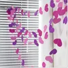 Party Decoration 4m Wall Hanging Paper Heart Flag Children Room Door Decorations Garlands Birthday String Chain Wedding Banner Handmade