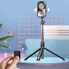 Selfie Monopods FGCLSY 2022 New Bluetooth Wireless Selfie Stick Aluminum Tripod 360 Degree Rotating Remote Shutter for iPhone R230713