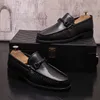Style américain homme chaussures décontractées marron noir confortable mode luxe mocassins hommes chaussures en cuir