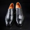 Dress Shoes ourui ostrich leather business men formal shoes Men dress shoes ostrich leg skin lace-up ostrich Leather shoes male shoes 230713