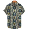 Camisas casuales para hombres de alta calidad de lujo Hawaii Dazn Holiday Beach camisa floral elegante para hombres Top venta ropa de estilo étnico 2023