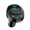 BT09 – chargeur de voiture à puce Bluetooth 5.0 PD18W, lecteur MP3 automatique, mains libres, appel à une touche, DC5V, double USB 3.1A, disque U, carte TF