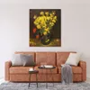 Poppy bloemen handgemaakte Vincent van Gogh schilderij landschap impressionistische canvas kunst voor portiek decor