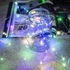 Corde pieghevoli String Light Pieghevole Decorazione Lampada DIY Fairy Home El Party Holiday Festival LED