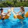 Sand Play Water Fun 2Pcs/set Pool Inflatable Rafts Bumper Gladiator Inflatable Ride-ons toys Summer Water Swimming Kickboard Toys For Kids Adult 230712