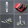 Pijpen Nectar Collectors Set Met Domeless Waterpijpen Tai Nail 10Mm 14Mm 18Mm Nector Collector Water Recycler booreilanden Mini Glas Dhlzv