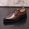 American Style Man Casual Buty Wygodne modne luksusowe mokasyny mężczyzn skórzane buty