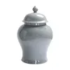 Garrafas de armazenamento Vaso de flor de cerâmica Garrafa Artesanato Móveis Pote de porcelana Gengibre
