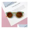 Sunglasses Cute Eyewear Glasses Kids Parent Child Frosted 1-8 Year Old Baby Decorative Trendy Outdoor Drop Delivery Maternity Access Dhntb