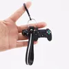 Keychains Creative Video Game Handle Keychain Simulation Joystick Model Key Chain Ring Pendant Men Women Par Holder Trinket Gif268p