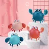 Wholesale baby bath and water toys cute crab toys winding up wind-up toys