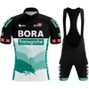 Zestawy koszulek rowerowych UCI BORA odzież męskie letnie ubrania rowerowe mężczyzna Bib zestaw męski strój szorty zestaw sportowy spodnie Mtb 230712