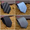 Mans cravatte di alta qualità 100% seta cravatta moda 7 cm edizione classica da uomo casual stretta nave veloce con Box293u