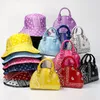 Evening Bags Bandana Bag Fashion Shopping Small Cashew Print Bucket Hat and Purse Set Designer And Handbag For Women 230713
