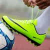 Chaussures de sécurité Chaussures de football Bottes de football Haute qualité Entraînement en plein air Crampons Gazon Cheville Confortable Sport Taille professionnelle 35-44 230713