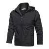 Hommes Vestes Hiver Hommes En Plein Air Veste Imperméable Plus La Taille Coupe-Vent Manteau De Pluie Respirant Pêche Camping Tactique Vestes Homme Vêtements J230713