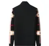 Pulls pour hommes Designer Designer Nouveau B Marque Mode Tricot Graphique Cardigan coréen pour pull Manteaux décontractés Veste uni ATYL RWCV