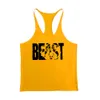 Débardeurs pour hommes Summer Back Gym Stringer Tank Top Vêtements en coton pour hommes Sans manches Fitness Tank Top Muscle Single Set Vêtements pour hommes 230713