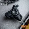 Decompression Toy YUC RX03 MACKIE Fidget Spinner Shapeshifting Fingertip Gyro EDC Relief Stress Toys For Kids Man Gift 230713