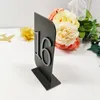 Other Event Party Supplies Custom black acrylic table number decorative number plate 230712