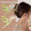 Hair Clips Fashion Women's Beach Vacation Bohemian Flower Hairpin Claw And Girls' Accessories