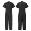 Men's Pants Mens Jumpsuits Long Casual Fashion Comfy Short Sleeve Slim Fit Rompers Bodysuit With Pockets