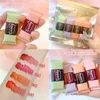 Baume à lèvres coloré bonbons teinte pour les lèvres ensemble de maquillage pour les joues longue durée glaçure pour les lèvres finition satinée naturelle brillant à lèvres hydratant cosmétiques pour femmes 230712