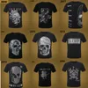 Phillip Plain Men Designer PP Skull Diamond T Shirt Manga Curta Dollar Brown Bear Brand T-Shirt O-neck Alta Qualidade Skulls T-Shirt Tops FGPP1688