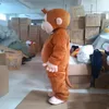 2019 factory new Curious George Monkey Mascot Costumes Cartoon Fancy Dress Halloween Party Costume Adult Size212U