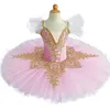 Desgaste de palco 2023 vestido de balé tule profissional lago dos cisnes bailarina panqueca tutu adulto criança crianças traje de dança feminino