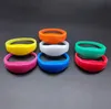 Bracelet en silicone brillant Bracelet lumineux LED clignotante Fournitures de fête Rave Concerts Faveurs d'anniversaire Bar Atmosphère accessoires Couleur unie