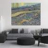Ręcznie robione Vincent van Gogh Malarstwo olejne Laboureur Dans un Champ Modern Canvas Art Modern Landscape Decor salon