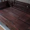 Yeni Çin Tenon ve Tenon Maddi Wood Üç Parçalı Kraliyet Yatağı Seti, Arhat Yatak, Küçük Kanepe