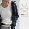 Kobiety S Tanki Camis Modalny Kamisole z wyściełanym biustem Kobiety Bez rękawów Undershirt Summer Solid Kolor Zwiedź Obniżne Ukrywanie po stronie C4875 230713