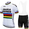 Cycling Jersey Sets UCI BORA Set MTB Bike Bicycle Pro Clothing Maillot Ropa Ciclismo Mountain Riding Clothes 230712