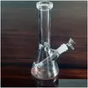 Smoking Pipes Qbsomk Hookahs Classical Beaker Bong Catcher Thickness Base Water For With Downstem Simple Glass Bongs Drop Delivery H Dhfte