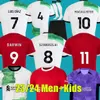 23 24 Soccer Jerseys Szoboszlai G A K P O 2023 2024 MAC Alliste R Luis Dia Z Alexander Arnold Football Kit Tops Retro Shirts Men Kids Uniform D A R W I N S-4XL