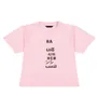 Summer Kids T-shirts Fashion Casual Tshirt Cute Boy Tops Comfortable Tees Neutral Seven Languages Letter Girl Sports Baby Tee Clothes