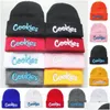 Beanie/Schädelkappen Uni Winter Herbst Kurzer Buchstabe SKL Stickerei Gestrickte Mützen Hut Männer Frauen Halten Sie warm kalt 15 Farben Drop Lieferung DHTWS