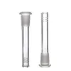 Tuyaux De Fumer Diffuseur De Tige En Verre Avec 14Mm Femelle À 18Mm Mâle Joint Accessoire Drop Down Fumée 6 Coupes Dab Rig Pour Bongs Eau D Dhljk