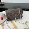 Designer tas dames schoudertassen mode ketting tas luxe crossbody tas krokodil PU lederen portemonnee vele kleuren kiezen fabriek groothandel dame zak