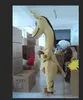 2023 nuevo disfraz de mascota de jirafa amarilla disfraz de personaje de dibujos animados