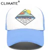 Florida Trucker Cap Hat Miami Seaside Beach Mesh Cap Vacation Sandbeach Sea Wave Surfing Hat Cap per uomo Donna Youth232y