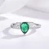 Wedding Rings Astuyo Wish Fashion Women Ring Emerald Green Zirconia Engagement Proposal For Female Gift