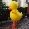 2018 Hög kvalitet på den gula anka -maskotdräkten för vuxna duckmaskot 235D